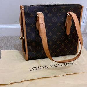 LOUIS VUITTON Vintage Monogram Popincourt Haut Shoulder Bag